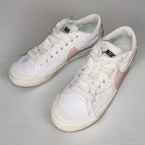 Nike Blazer Low 77‎ Jumbo White Pink Oxford Rose Sneaker DQ1470-102 Womens 8